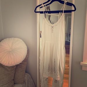 Free People white summer dress